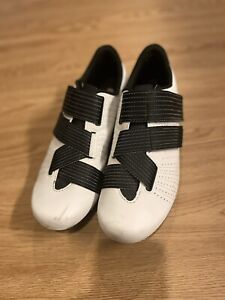 Fizik Tempo Powerstrap R5 Road Shoes White/Black Size 41.5 US 8 3/4