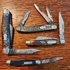 Vintage Pocket Knife Lot Kutmaster Shrade Old Timer Frontier USA Made (4)