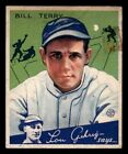 1934 Goudey Baseball #21 Bill Terry GD *d2