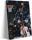 Anthony Edwards Canvas Wall Art Basketball Poster Living Room Bedroom Wall Decor
