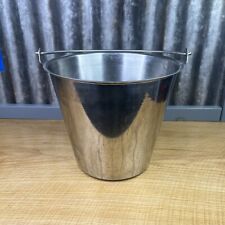 Vollrath 12.5 Qt. Stainless Steel Tapered Dairy Ice Bar Bucket Pail