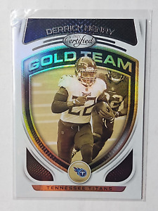 New Listing2021 PANINI CERTIFIED GOLD TEAM DERRICK HENRY FOOTBALL CARD #GT-10
