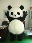 New Long Fur Panda Bear Animal Mascot Costume Cosplay Birthday Dress Adult