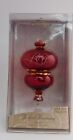 Hallmark Keepsake Perfect Harmony  Red  Etched “Love” 2002 Ornament