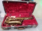 INDIANA ELKHART SAXOPHONE WITH CASE SEE PICTURES AND DESCRIPTION