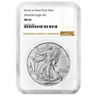 2024 (W) $1 American Silver Eagle NGC MS69 Brown Label