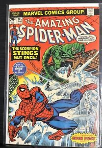 Amazing Spider-Man 145 Scorpion + Gwen Stacey Clone Gd Rip Lower Left Corner