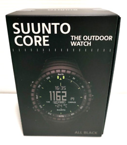 SUUNTO Core All Black SS014279010 Digital Quartz Fishing Camping Outdoor Watch