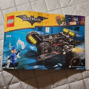 Lego Batman Movie The Bat-Dune Buggy set 70918 Complete Partially Built Manual