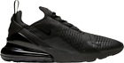 Size 10 - Nike Air Max 270 Low Triple Black left only one shoe only amputee