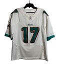 Nike On Field NFL Miami Dolphins White Jersey Ryan Tannehill 17 Stitched Sz 44