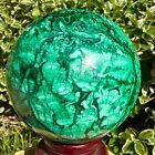 5.5LB  Natural Malachite Quartz Sphere Crystal Ball Decoration Collection Gift