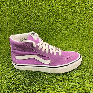 Vans SK8-Hi Old Skool Womens Size 8.5 Purple Athletic Shoes Sneakers 751505