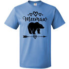 Inktastic Meemaw Bear Grandma Gift T-Shirt Present Mothers Day For Mens Adult