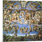 ARTCANVAS The Last Judgement 1541 Canvas Art Print by Michelangelo