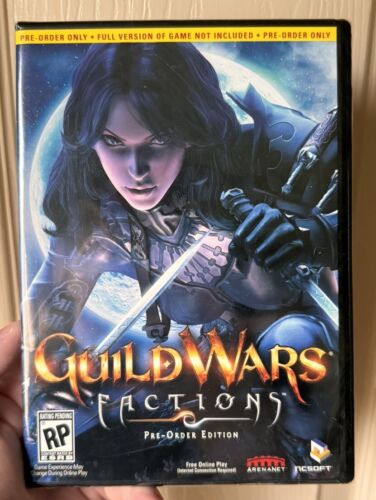 New ListingGuild Wars Factions (PC) Pre-Order Edition BRAND NEW Still SEALED!