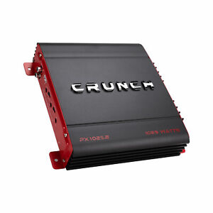 Crunch PX-1025.2 1000 Watt 2-Channel Amplifier Car Stereo Amp