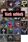 BLACK SABBATH multi pack of 23 album cover refrigerator magnet set lot