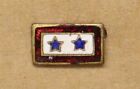 Son-In-Service Sweetheart pin, Bar w/2 Stars, 1917 pat. (3116)