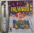 Dr. Mario & Puzzle League (Nintendo Game Boy Advance, 2005) GBA Complete CIB
