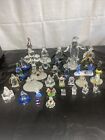 crystal figurines Penguin Lot