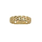 10k Gold Cuban Link Yellow Gold Men’s Rings Sizes 10 and 10.5 / 5.5mm