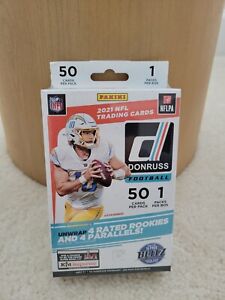 2021 Panini Donruss NFL Football Hanger Box 50 Cards Brand New Sealed