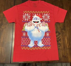 Rudolph The Red-Nosed Reindeer - Abominable Snowman Christmas T-Shirt size M