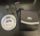 New ListingSONY WALKMAN D-EJ625 PORTABLE CD PLAYER SILVER Tested with Remote and Tune Belt