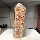 960g Natural sphalerite geode Druzy Quartz Crystal Obelisk Mineral Healing AF90