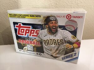 2021 Topps Series 2 Baseball Mega Box_Brand New Factory Sealed_16 Pack/256 Card