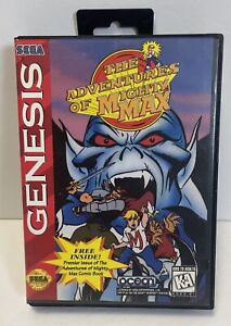 New ListingThe Adventures of Mighty Max Authentic Sega Genesis Tested Missing Manual