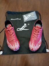 womens muchflash track field shoes sz 7   eur 38 with bag & accessories look new