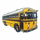 Crown Coach school bus pin  1.5 inch
