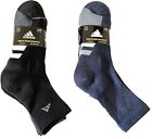 4 PAIRS Adidas Men's Performance High Quarter Socks AEROREADY COMPRESSION 6/12