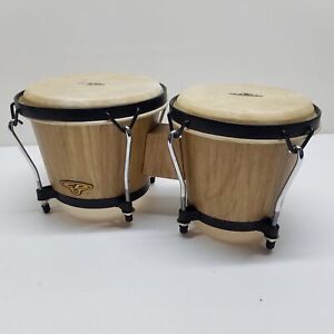 CP Traditional Bongos Latin Percussion (one torn drumhead)