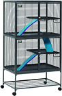 Deluxe Critter Nation Double Unit Small Animal Cage (Model 162)