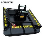 Agrotk 54in Rotary Brush Cutter Mower Mini Excavator Attachments with 2 Blades