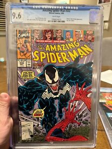 Amazing Spider-Man #332 CGC 9.6 WP - Venom cover - RARE - 1990 Marvel