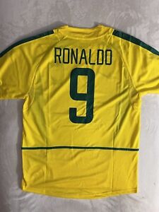 Ronaldo Brazil 2002 Retro Jersey
