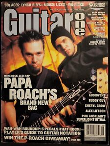 Guitar One Magazine August 2002 Papa Roach