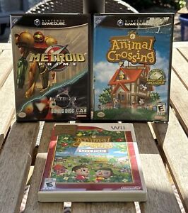 Lot of Nintendo Gamecube & Wii Games - Animal Crossing & Metroid Prime Complete