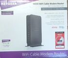 Netgear N600 WiFi Cable Modem/Router Dual Band Gigabit Xfinity Spectrum C3700