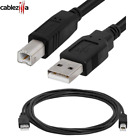 USB Printer Cable A To B Type Male 2.0 Device Cord Brother Dell Epson Cannon HP