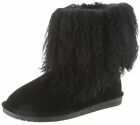 BEARPAW Boots Adult women size BOO New Super long Fur leather Cold Weather shoes