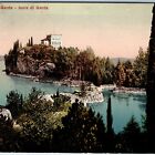 1911 Isola del Garda, Lake Garda, Lombardy, Italy Postcard Birds Eye A76