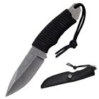ASR Tactical Full Tang Paracord Survival Knife with Sheath (Tanto or Drop Point)