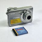 Kodak EasyShare M853 8.2MP Digital Camera - Arctic silver W Battery TESTED WORKS