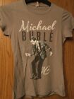 Michael Buble - Gray Shirt - Ladies - S - Star Tee