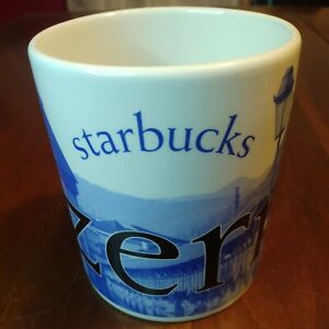 Lucern Starbucks Mug 2002 Switzerland City Mug Made In England Coffee